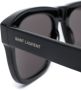 Saint Laurent Eyewear Zonnebril met vierkant montuur Zwart - Thumbnail 3