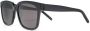 Saint Laurent Eyewear Zonnebril met vierkant montuur Zwart - Thumbnail 2