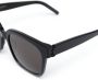 Saint Laurent Eyewear Zonnebril met vierkant montuur Zwart - Thumbnail 3
