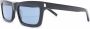 Saint Laurent Eyewear Zonnebril met vierkant montuur Zwart - Thumbnail 2