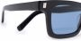 Saint Laurent Eyewear Zonnebril met vierkant montuur Zwart - Thumbnail 3