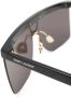 Saint Laurent Eyewear Zonnebril met vierkant montuur Zwart - Thumbnail 3
