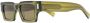Saint Laurent Eyewear Zonnebril met wayfarer montuur Groen - Thumbnail 2