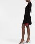 Saint Laurent Flared mini-jurk Zwart - Thumbnail 4