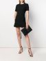 Saint Laurent Flared mini-jurk Zwart - Thumbnail 2