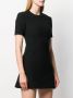 Saint Laurent Flared mini-jurk Zwart - Thumbnail 3