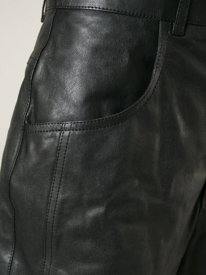 Saint Laurent flared shorts Zwart