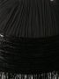 Saint Laurent Fluwelen jurk Zwart - Thumbnail 5