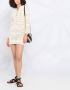Saint Laurent Gebreide jurk Wit - Thumbnail 2