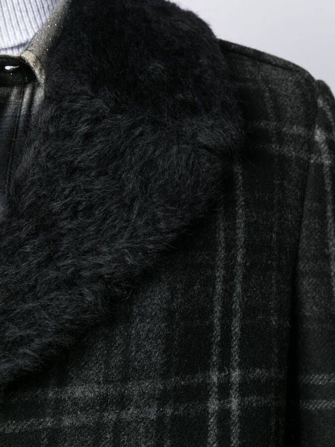 Saint Laurent Geruite blazer Zwart