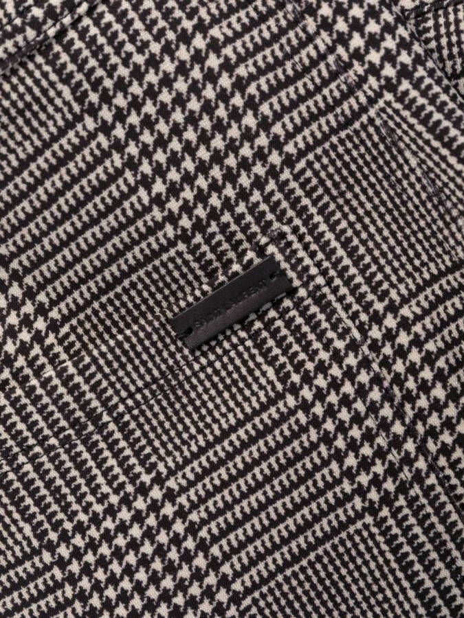 Saint Laurent Geruite broek Zwart