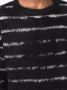 Saint Laurent Gestreepte trui Zwart - Thumbnail 5