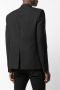Saint Laurent Getailleerde blazer heren scheerwol 50 Zwart - Thumbnail 4