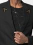 Saint Laurent Getailleerde blazer heren scheerwol 50 Zwart - Thumbnail 5