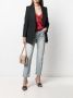 Saint Laurent Hemd met afwerking van kant Rood - Thumbnail 2