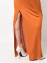 Saint Laurent Maxi-jurk Oranje - Thumbnail 5