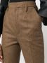 Saint Laurent High waist broek Bruin - Thumbnail 5
