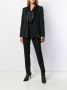 Saint Laurent High waist broek Zwart - Thumbnail 2