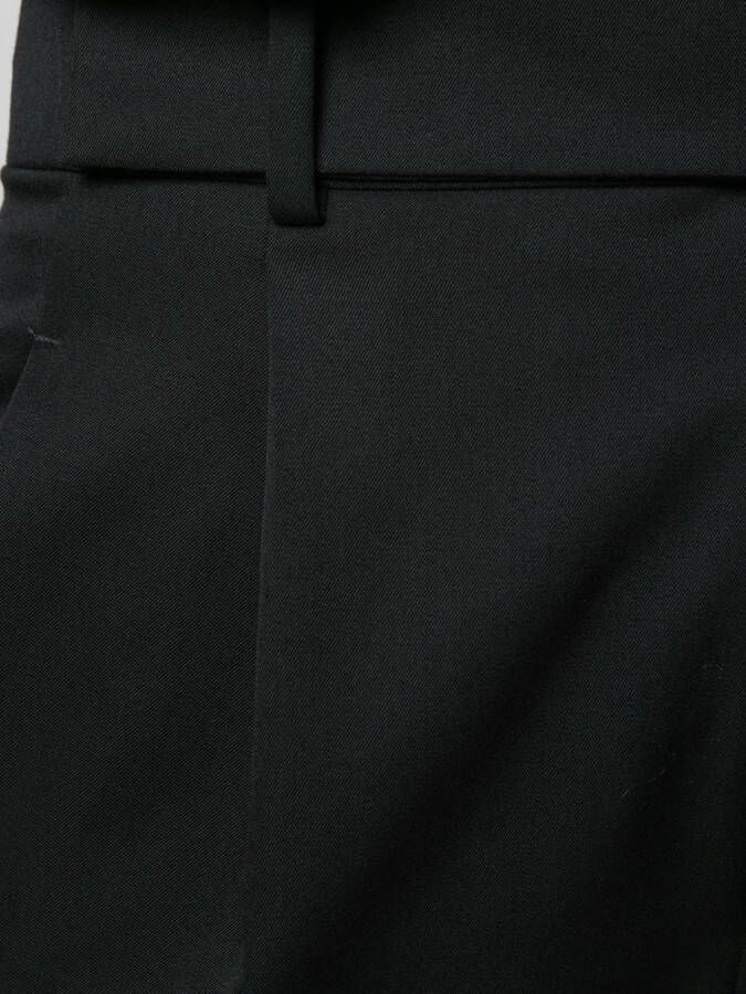 Saint Laurent High waist broek Zwart