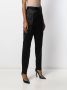 Saint Laurent High waist broek Zwart - Thumbnail 3