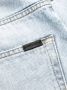 Saint Laurent High waist jeans Blauw - Thumbnail 5