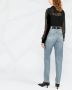 Saint Laurent High waist jeans Blauw - Thumbnail 4