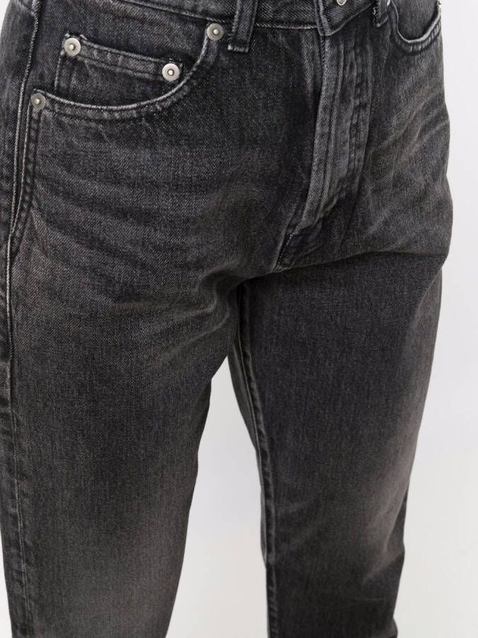 Saint Laurent High waist jeans Zwart