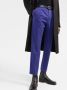 Saint Laurent High waist pantalon Blauw - Thumbnail 3