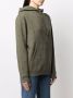 Saint Laurent Hoodie verfraaid met ringlets Groen - Thumbnail 3