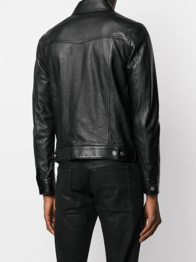 Saint Laurent Jas met borstzakken Zwart