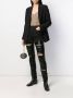 Saint Laurent Jeans verfraaid met pailletten Zwart - Thumbnail 2