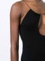 Saint Laurent Uitgesneden midi-jurk Zwart - Thumbnail 5