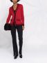 Saint Laurent Kabelgebreid vest Rood - Thumbnail 2