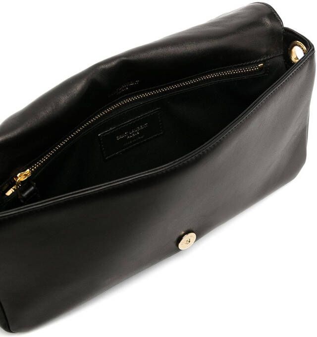Saint Laurent Kate 99 gewatteerde schoudertas Zwart
