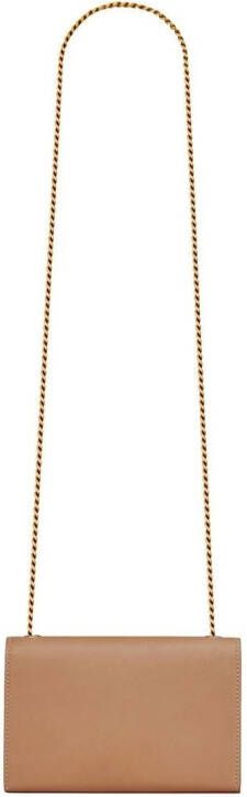 Saint Laurent Kate kleine schoudertas Bruin