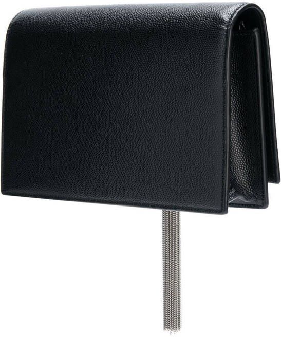 Saint Laurent Kate tassel chain bag Zwart