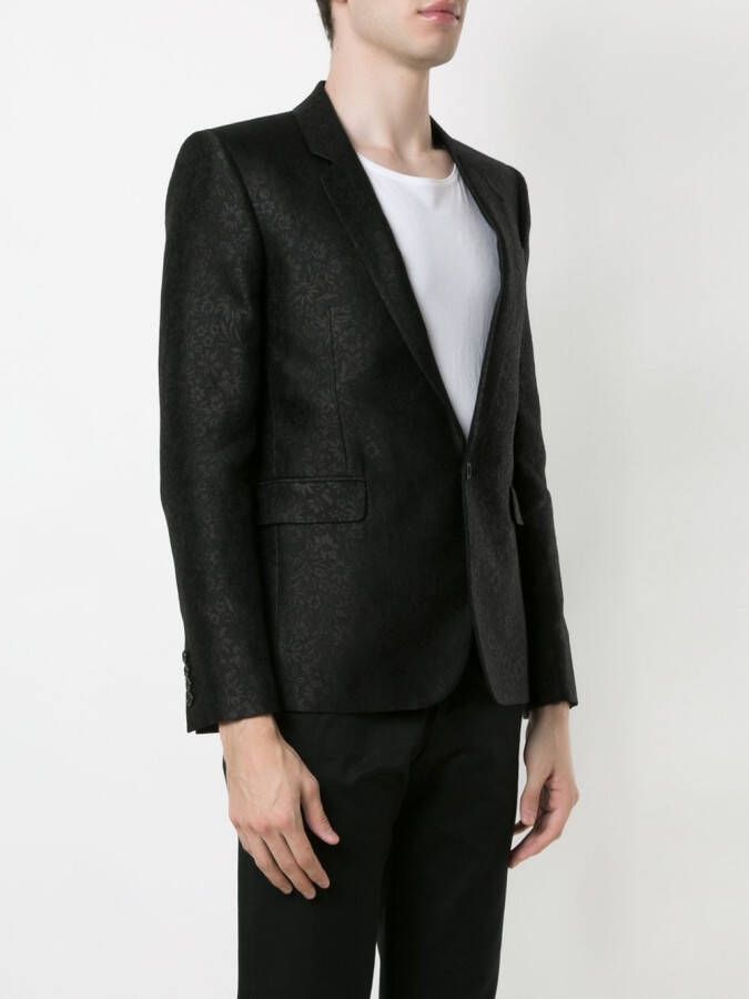 Saint Laurent Klassiek colbert Zwart