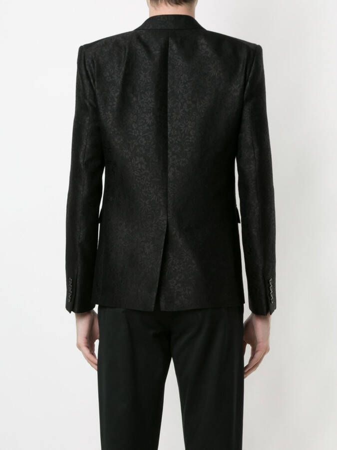 Saint Laurent Klassiek colbert Zwart