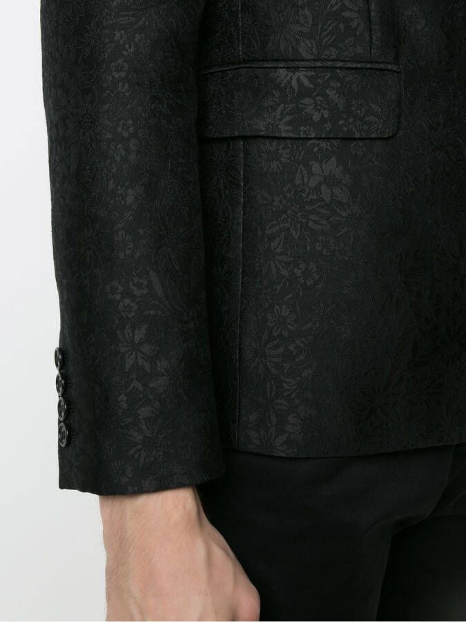 Saint Laurent Klassiek colbert Zwart