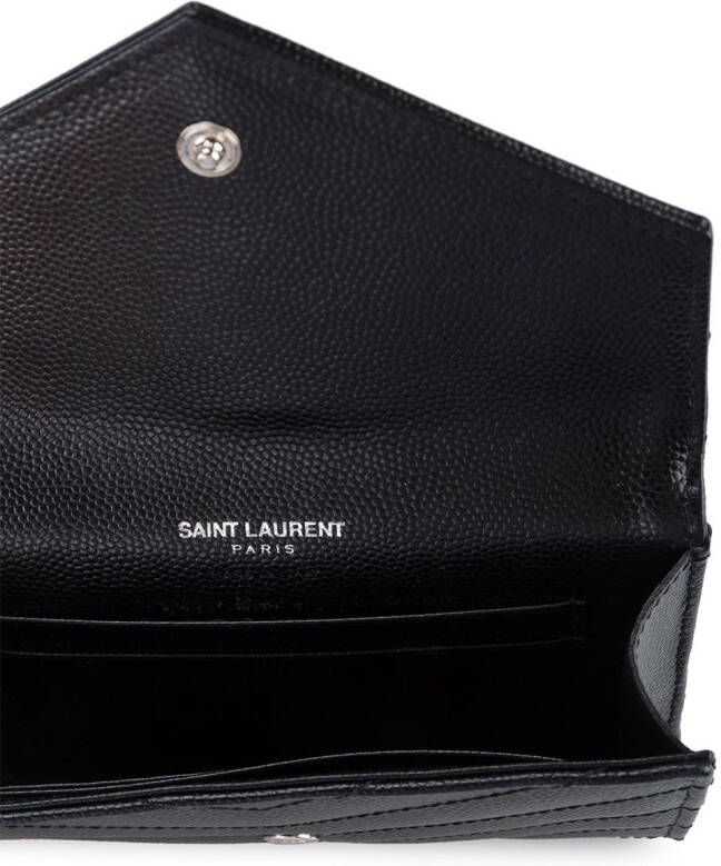 Saint Laurent kleine portefeuille portemonnee Zwart