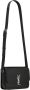 Saint Laurent Leren messengertas Zwart - Thumbnail 3