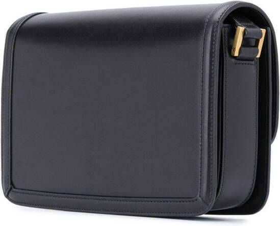 Saint Laurent Leren schoudertas Zwart