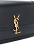 Saint Laurent Leren schoudertas Zwart - Thumbnail 4