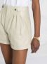 Saint Laurent Leren shorts Beige - Thumbnail 3