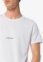 Saint Laurent T-shirt met logoprint Wit - Thumbnail 5