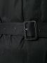 Saint Laurent Mantel met ceintuur Zwart - Thumbnail 5