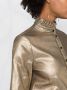 Saint Laurent Metallic blouse Geel - Thumbnail 3