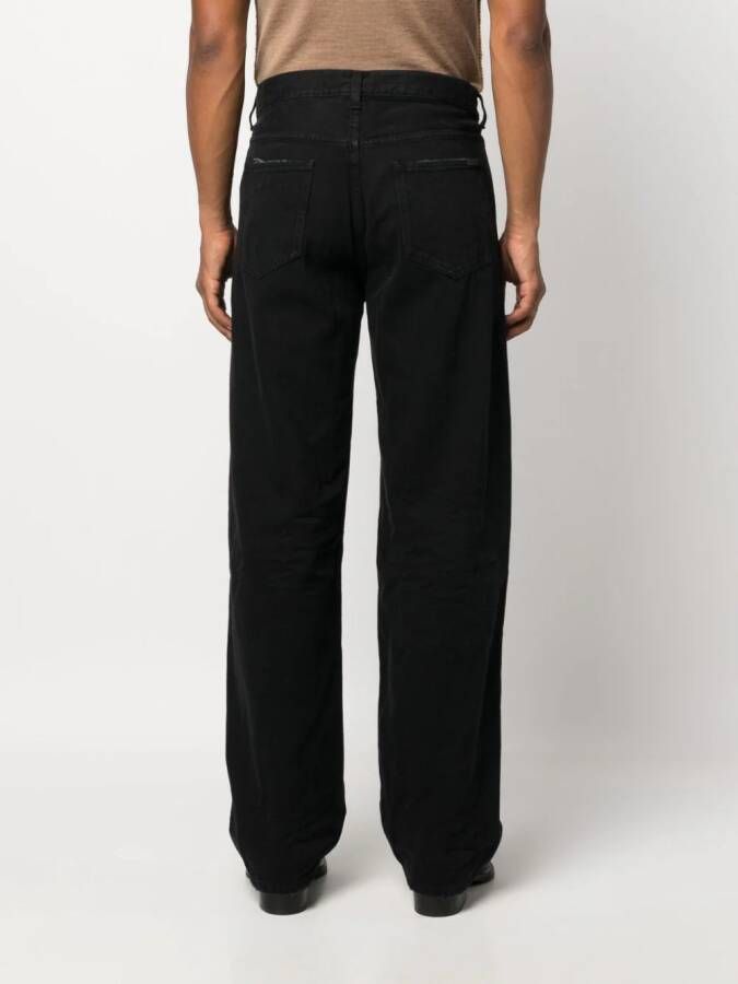 Saint Laurent Slim-fit jeans Zwart