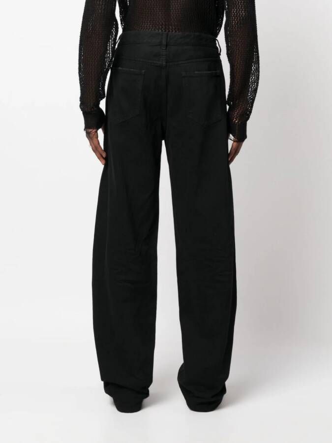 Saint Laurent Mid waist jeans Zwart