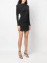 Saint Laurent Mini-jurk met glitter Zwart - Thumbnail 4